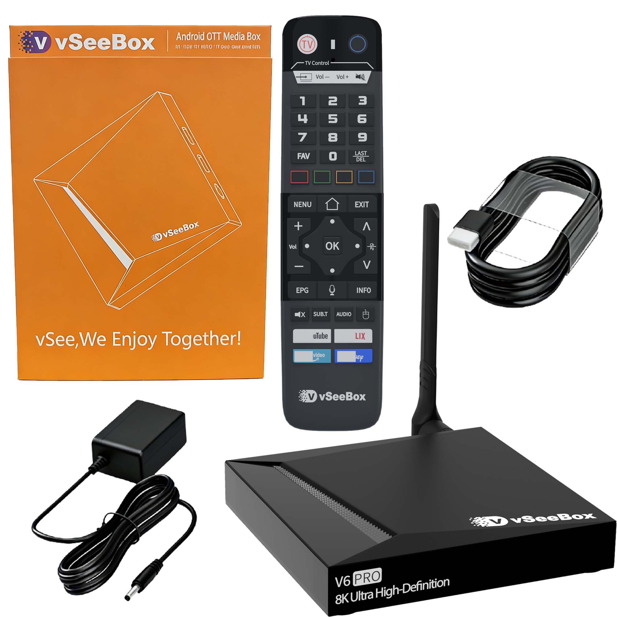Khadas Vim4 8Gb - VSeeBox V6 Pro 2026 Terbaru, RAM